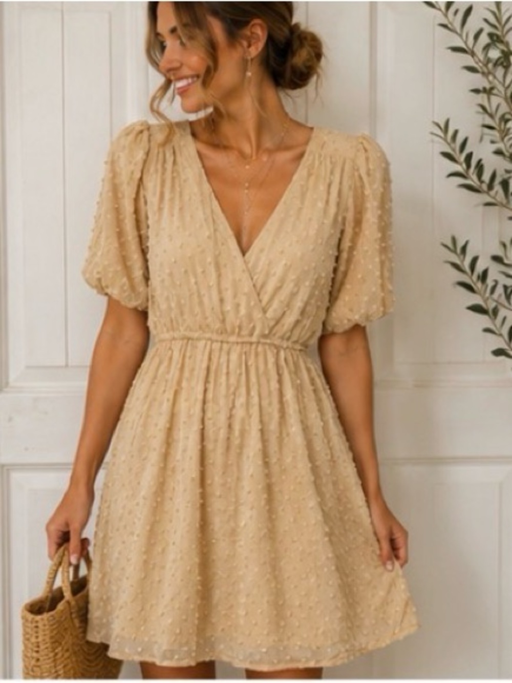 NWT Mid sleeve, short dress from Bella Ella Boutique, Wedding Guest